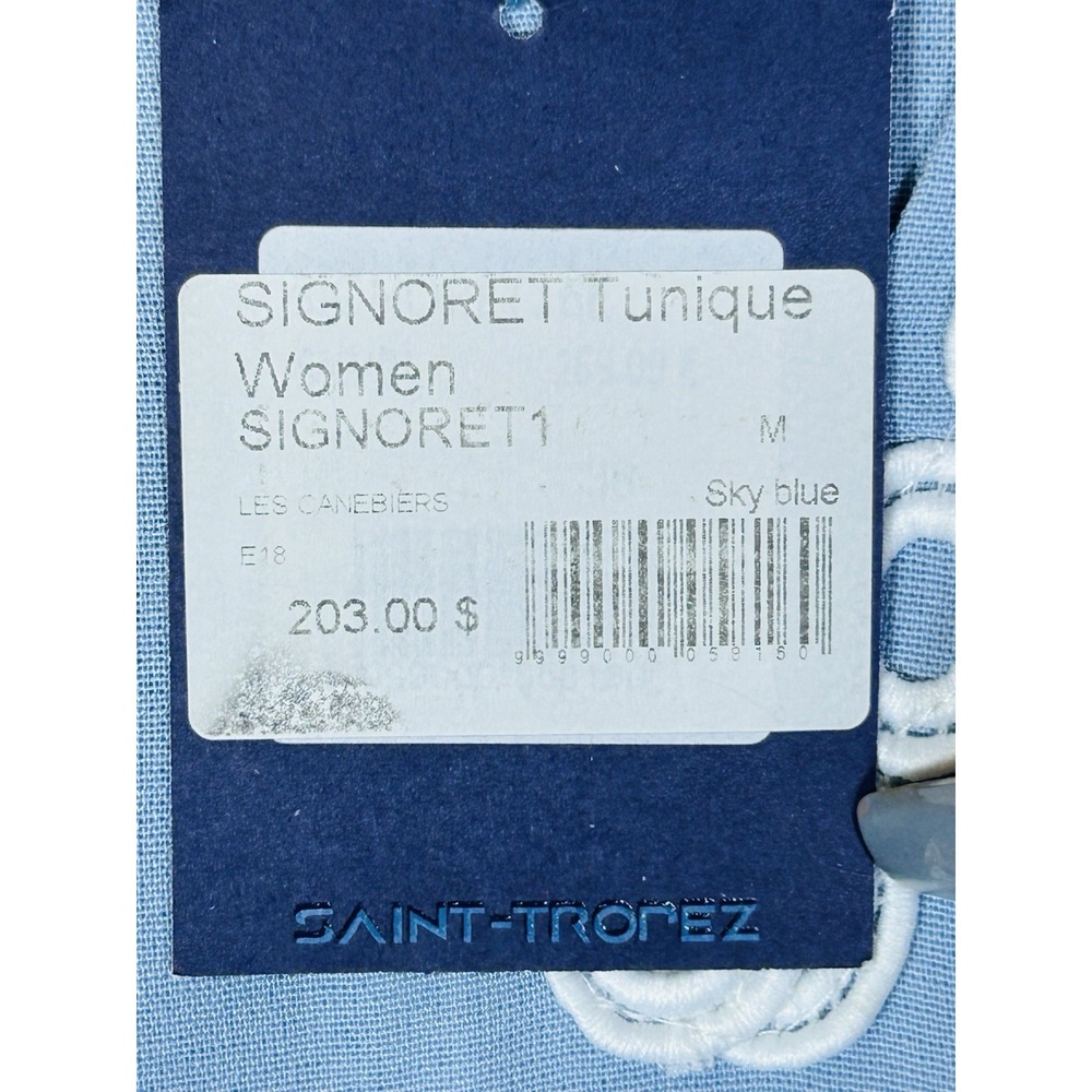 Les Canediers Signoret Tunique Women's Cover Up Dress Size M New - Picture 12 of 14